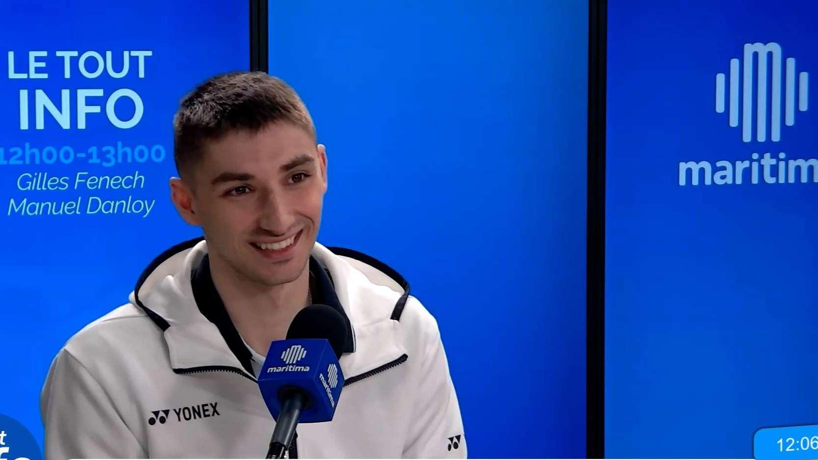 « Le réaliser, c’est une autre planète » : Christo Popov, nouveau roi d’Europe en badminton, se confie sur Maritima