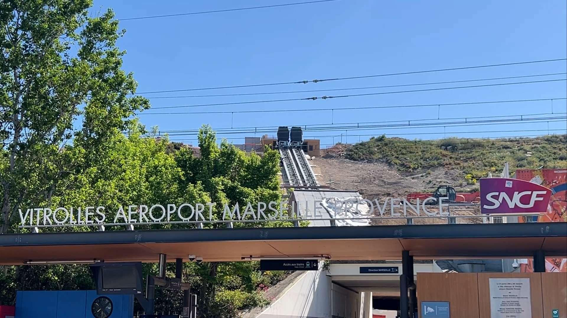 Vitrolles : le projet Cap Horizon prend corps, les cabines de l’ascenseur incliné sont installées