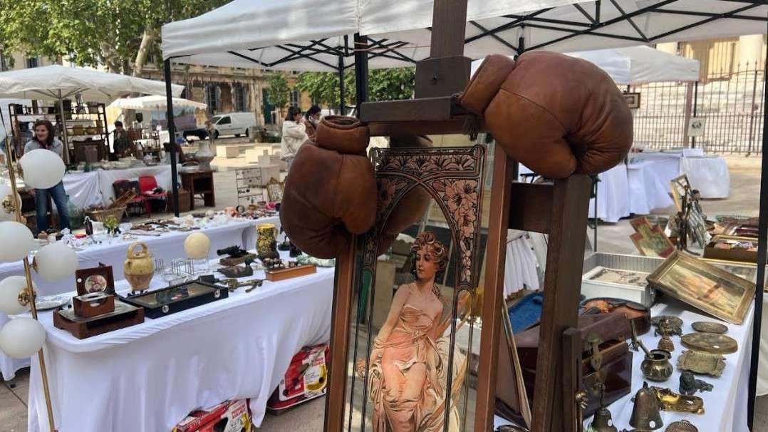 Aix-en-Provence : entre trésors oubliés et passion vintage, la brocante s’installe au pied du Palais de Justice