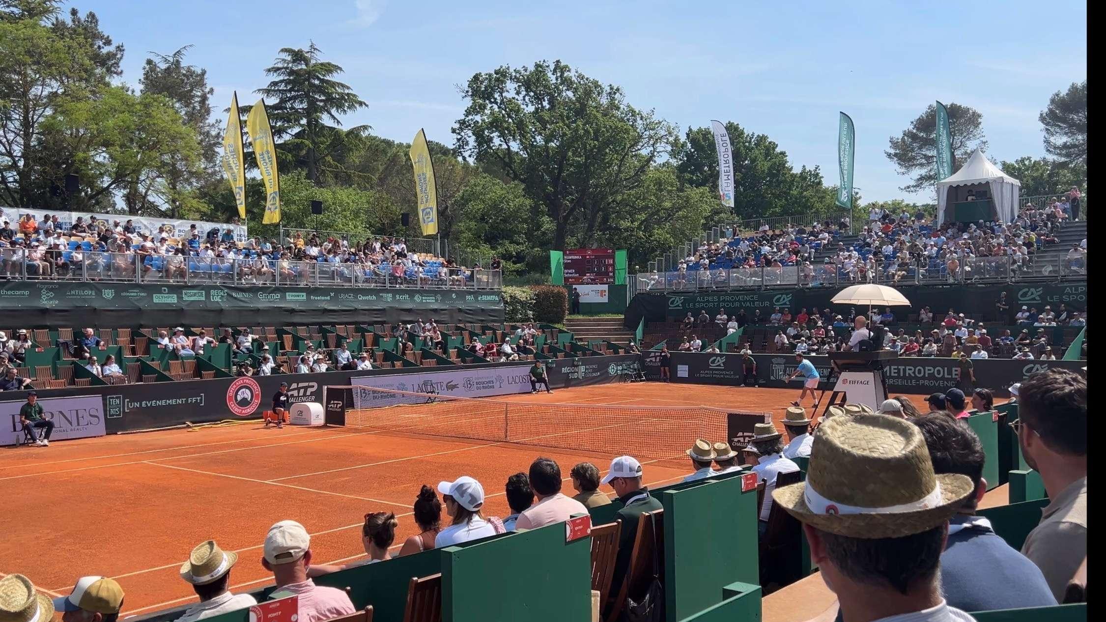 Tennis : dans les coulisses de l'Open d'Aix 2026