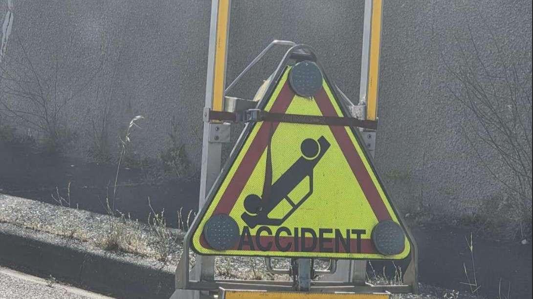D'importantes perturbations sur l'A7 après un accident à hauteur de Vitrolles