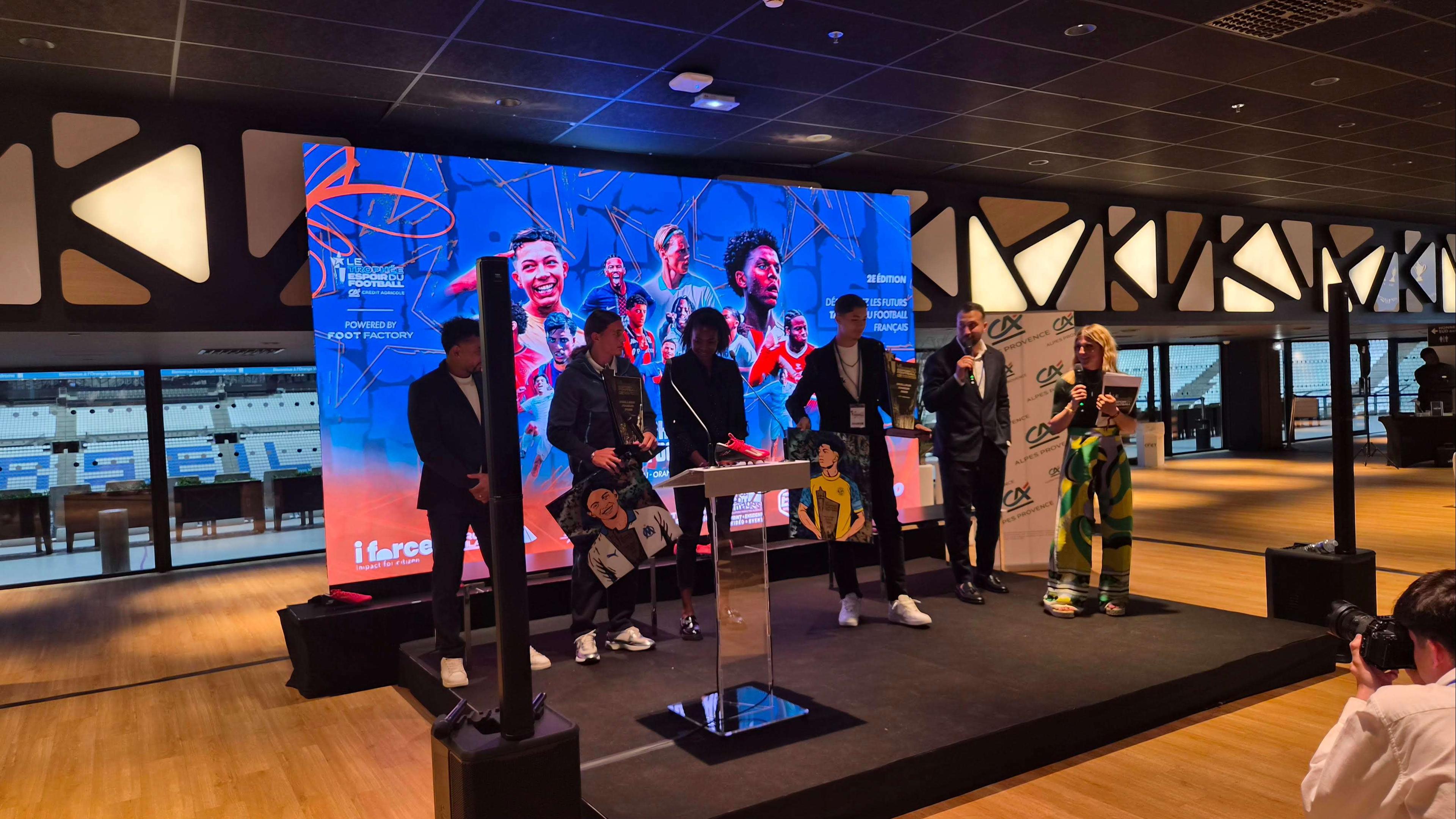 Antoine Valero brille aux Trophées Espoirs du Football !