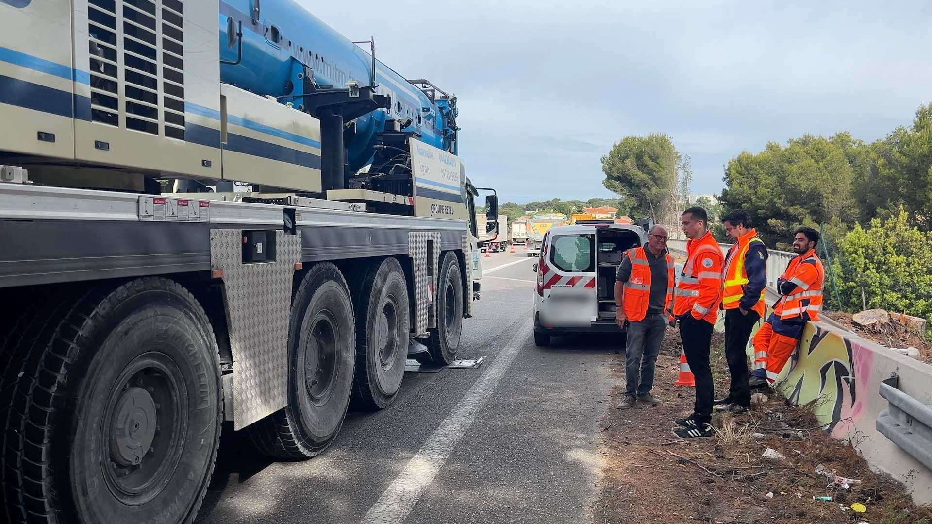 Viaduc de Martigues : des contrôles renforcés pour limiter les surcharges des poids lourds