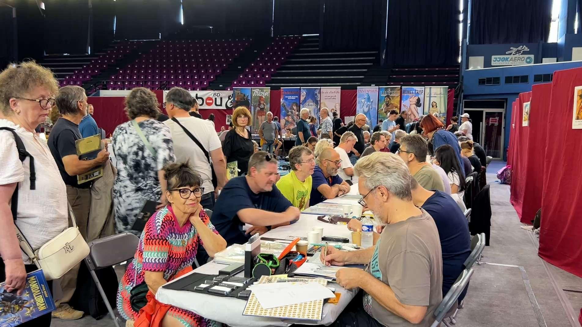 Un raz-de-marée de passionnés au festival AéroBD d'Istres