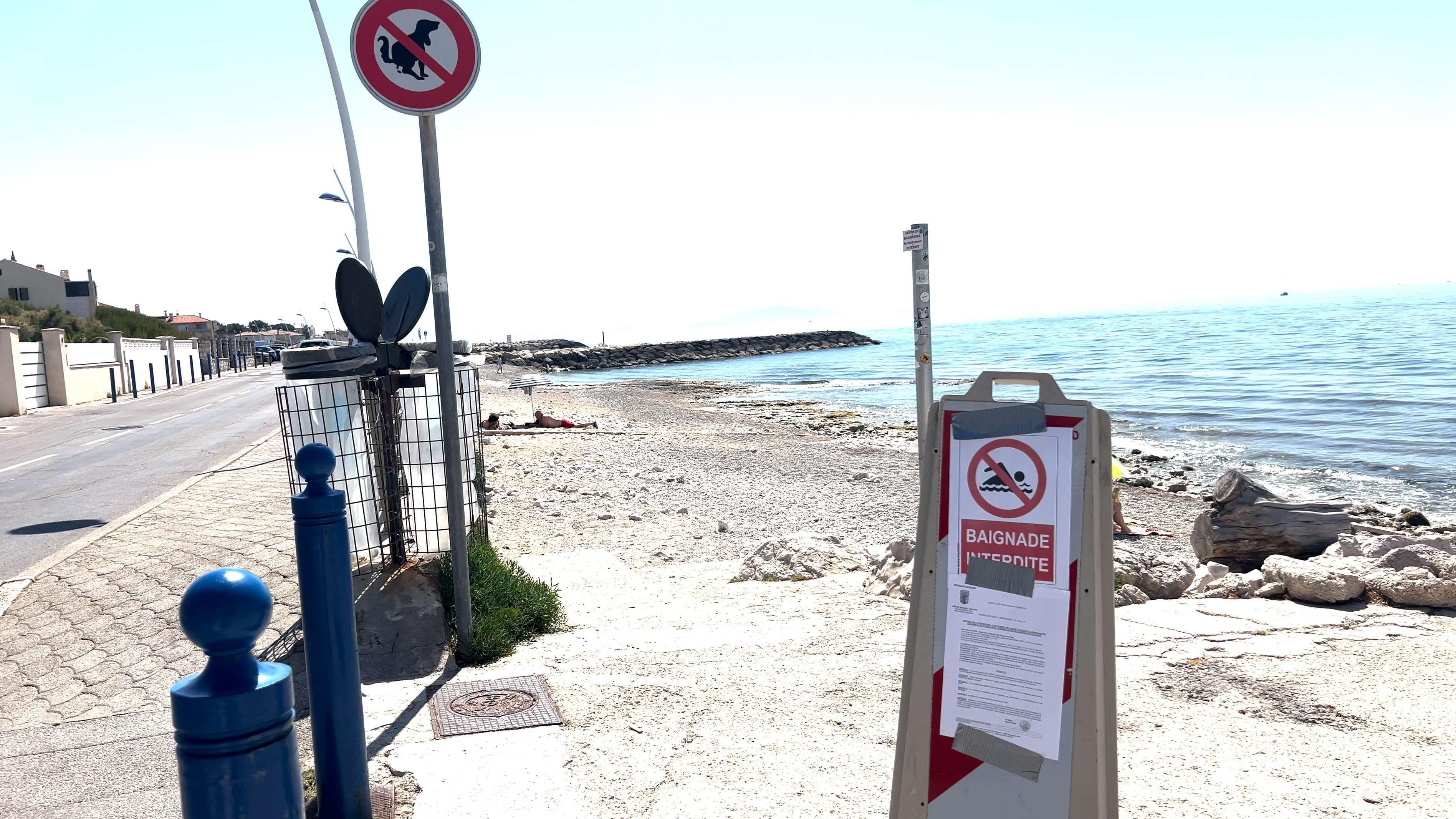 « On ne peut pas filtrer la mer » : après l'alerte à la pollution, la baignade de nouveau autorisée à Sausset et Ensuès