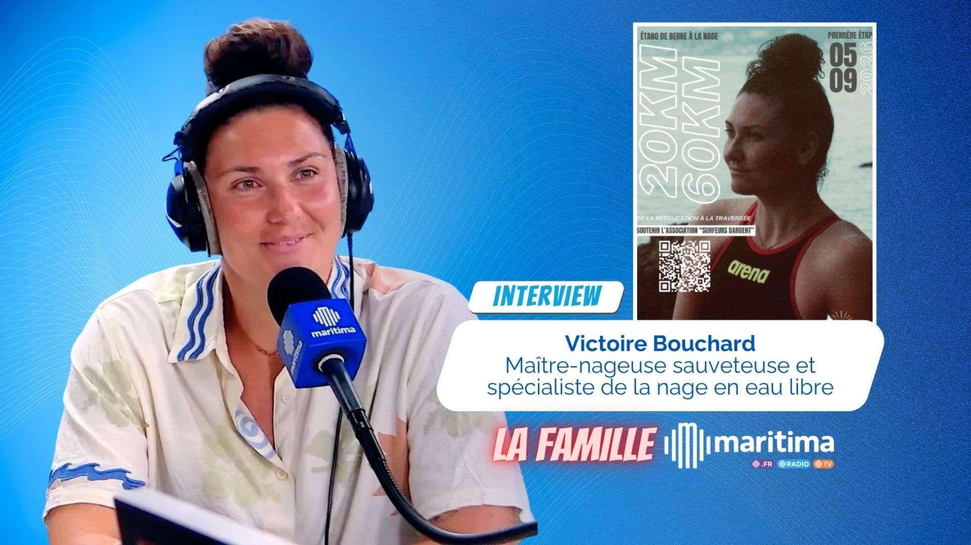 Le défi de l'Istréenne Victoire Bouchard : traverser l’Étang de Berre à la nage