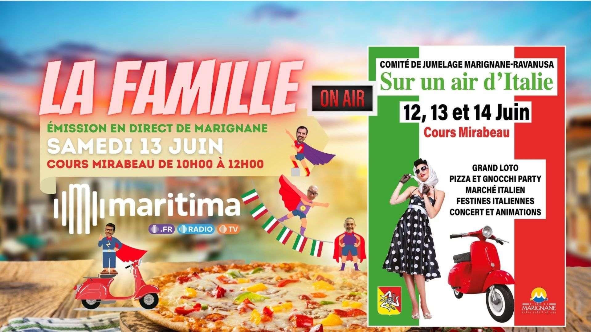 LA FAMILLE EN LIVE