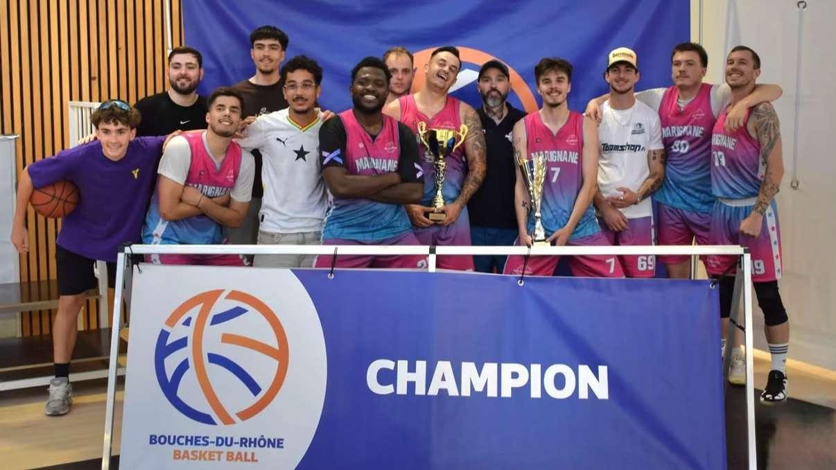 Marignane Basket : un triplé historique pour le CMS 