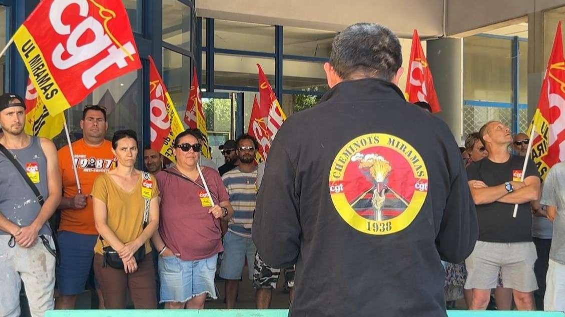 Grève à Miramas : les cheminots alertent sur leur mal-être