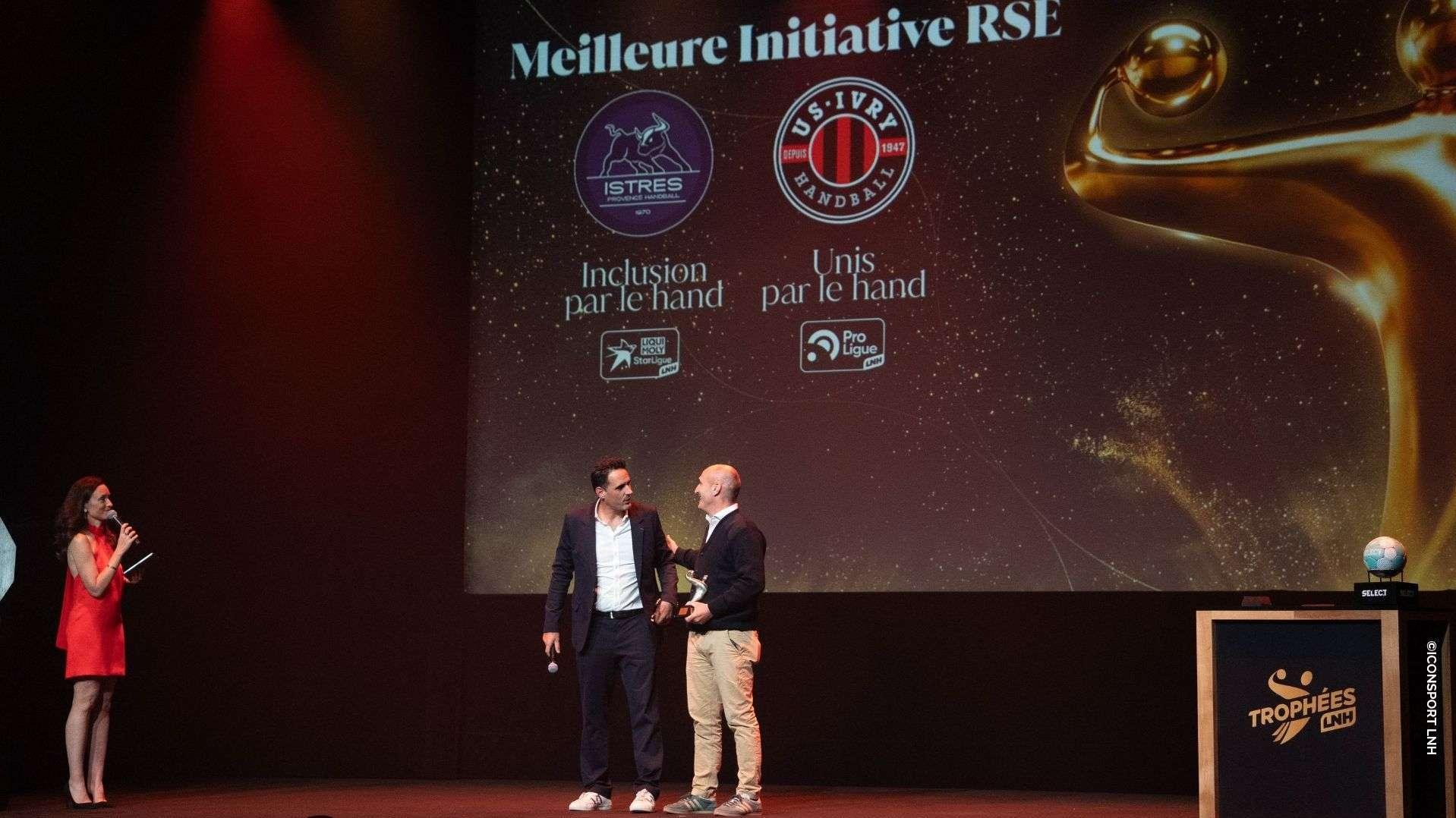  Istres Provence Handball : le club primé aux Trophées LNH pour son action sur l'inclusion