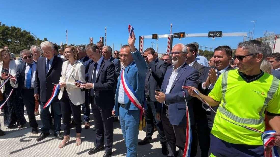 A7 : l'échangeur de Salon Nord enfin complet