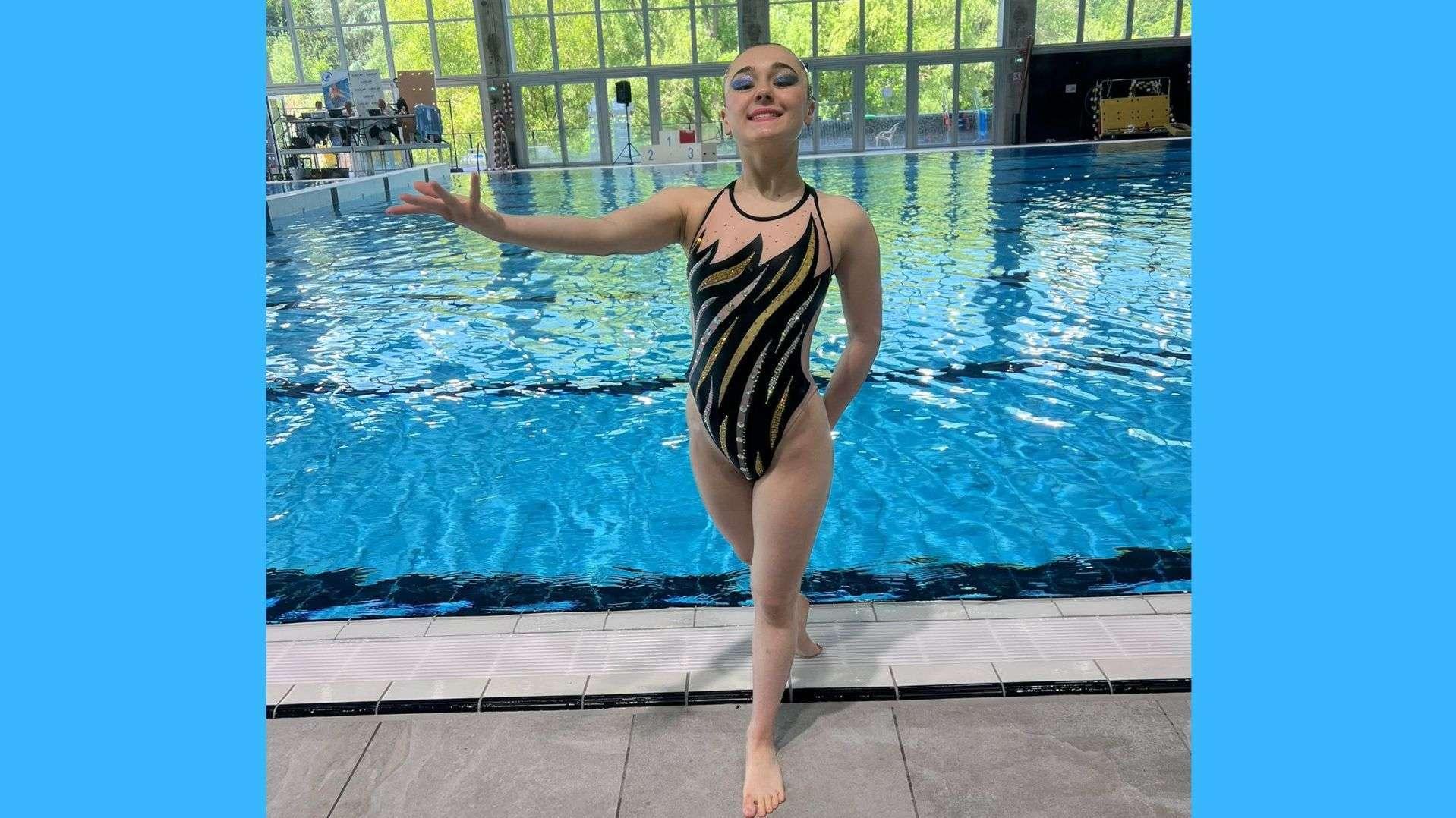 Marignane Aquatic Club : Eva qualifiée pour les Championnats de France de natation artistique, une première historique pour le club !