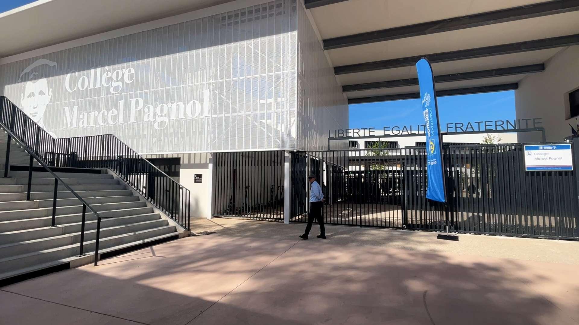 "Il y a tout qui est mieux " : le nouveau collège Marcel Pagnol à Martigues coche toutes les cases