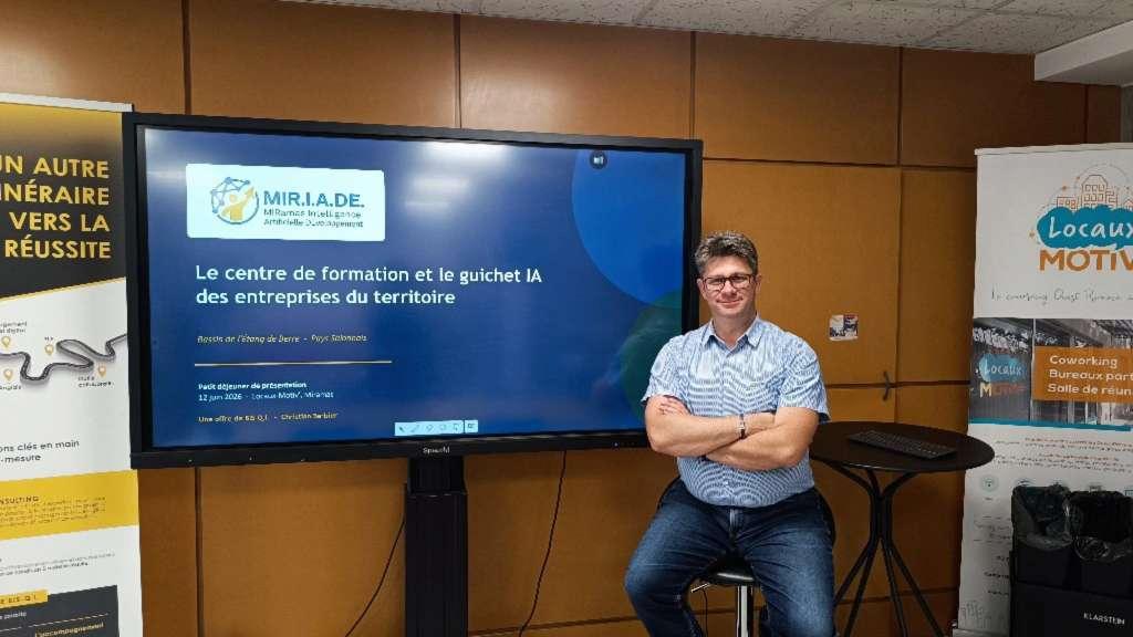 MIR.I.A.DE : Miramas se dote d'un centre de formation IA local