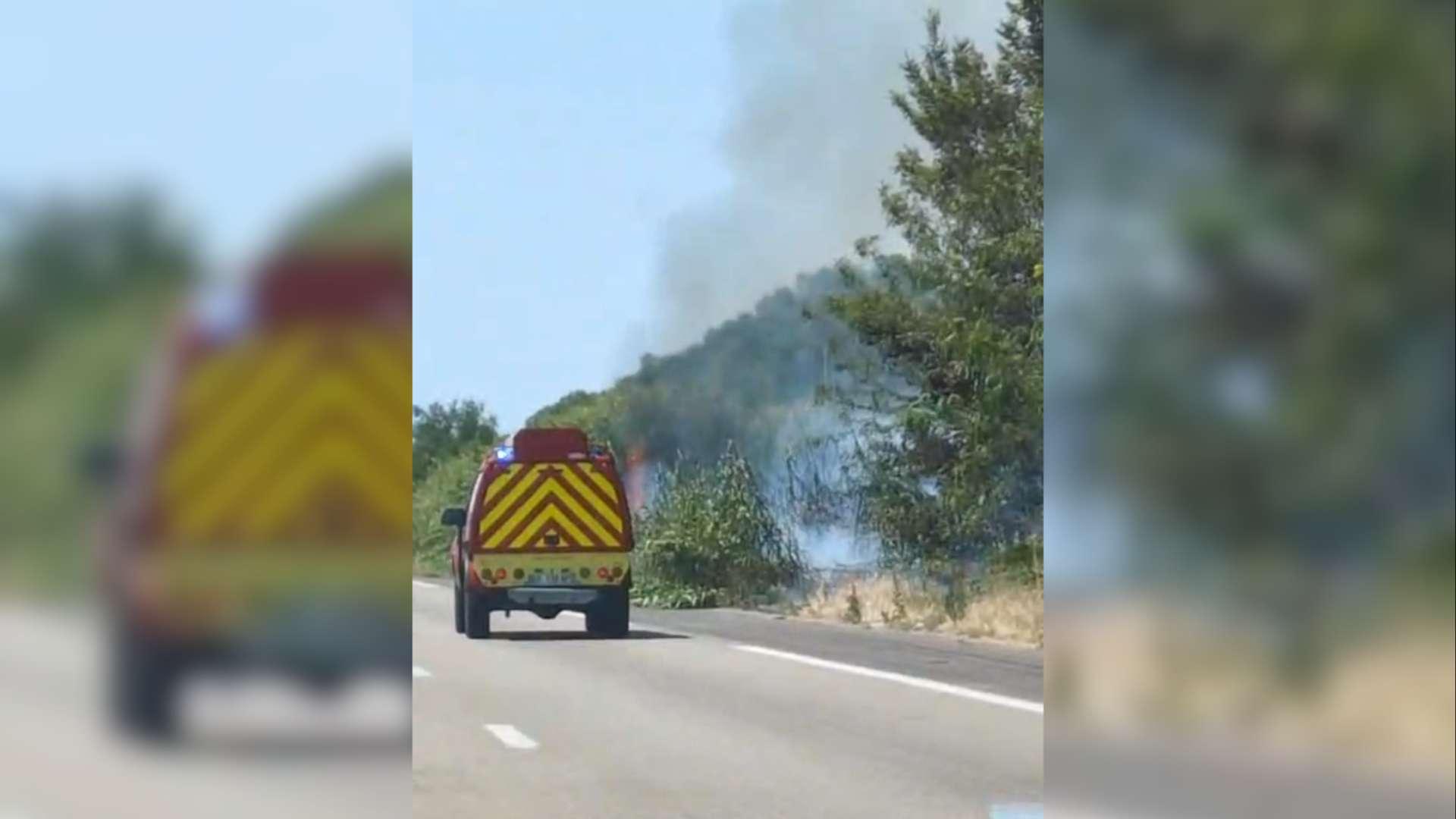 Arles : le trafic SNCF coupé pour un feu le long de la N113