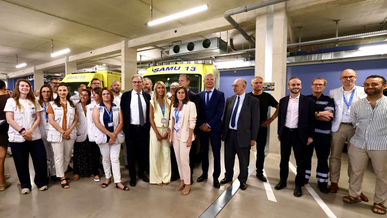 Marseille : le nouveau SAMU zonal inauguré à l’Hôpital de La Timone