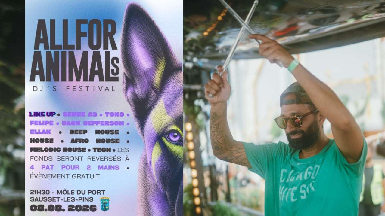Sausset-les-Pins : quand la House Music fait battre le cœur de la cause animale 