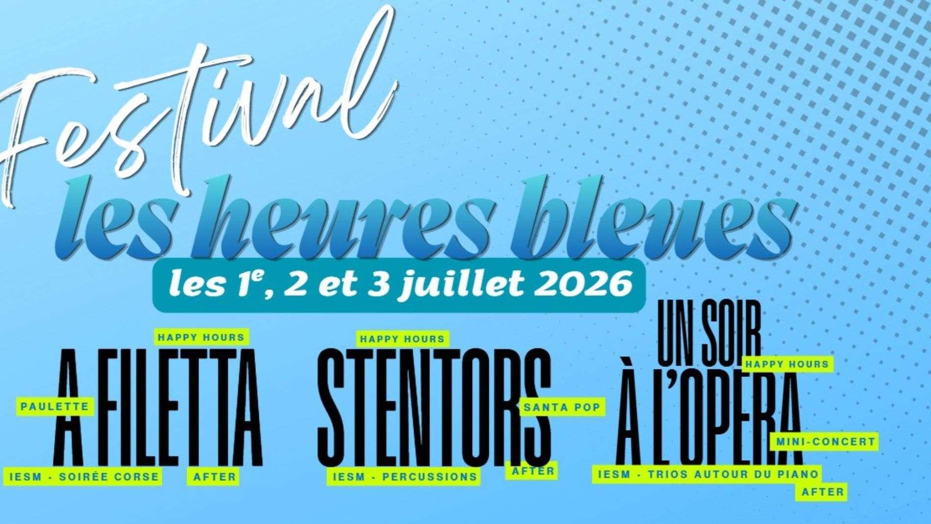 Le festival Les Heures Bleues de retour au Château Saint-Antoine à Marseille