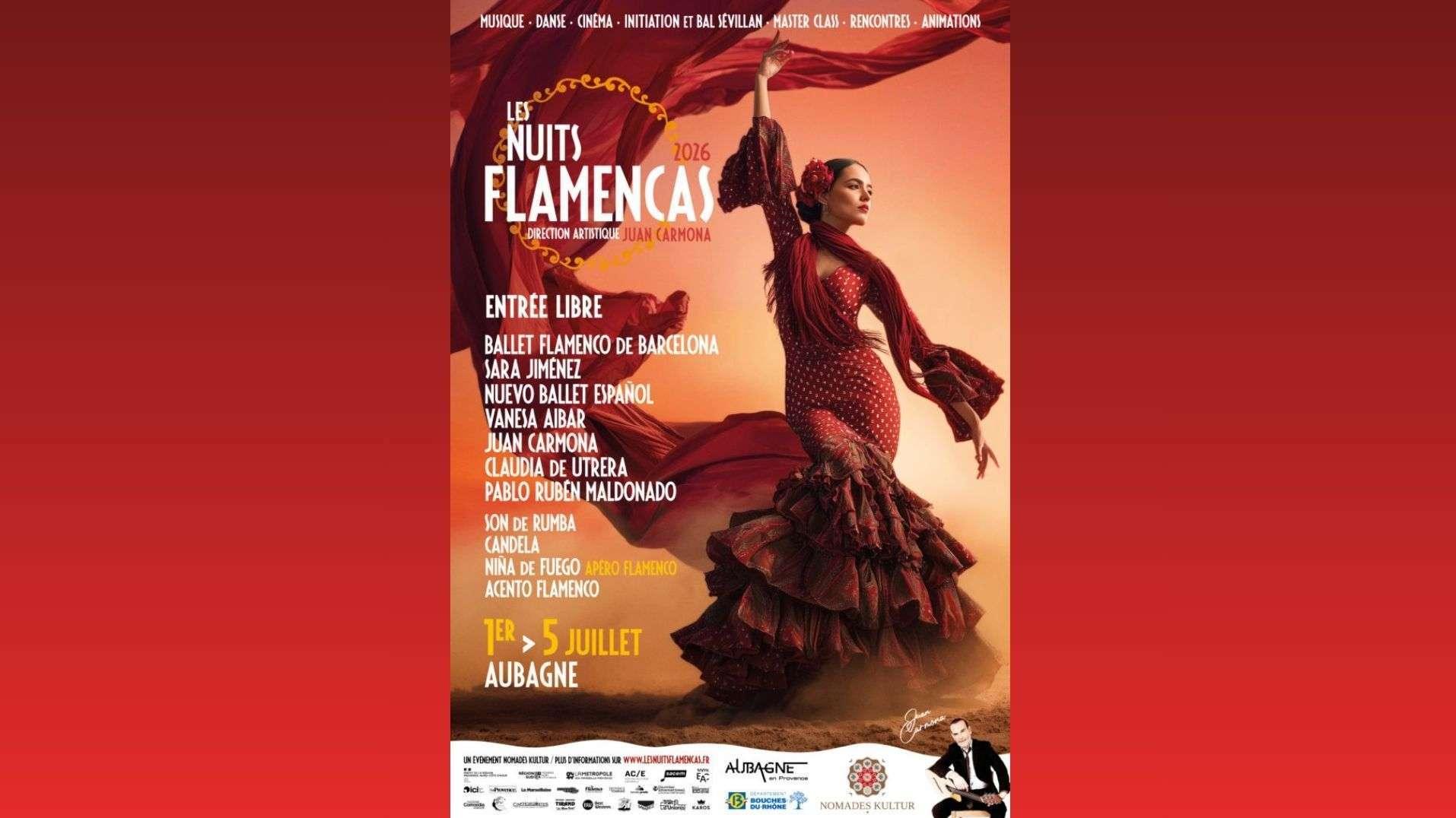 "L’Andalousie s’installe à Aubagne" : Juan Carmona dévoile le programme des Nuits Flamencas 2026
