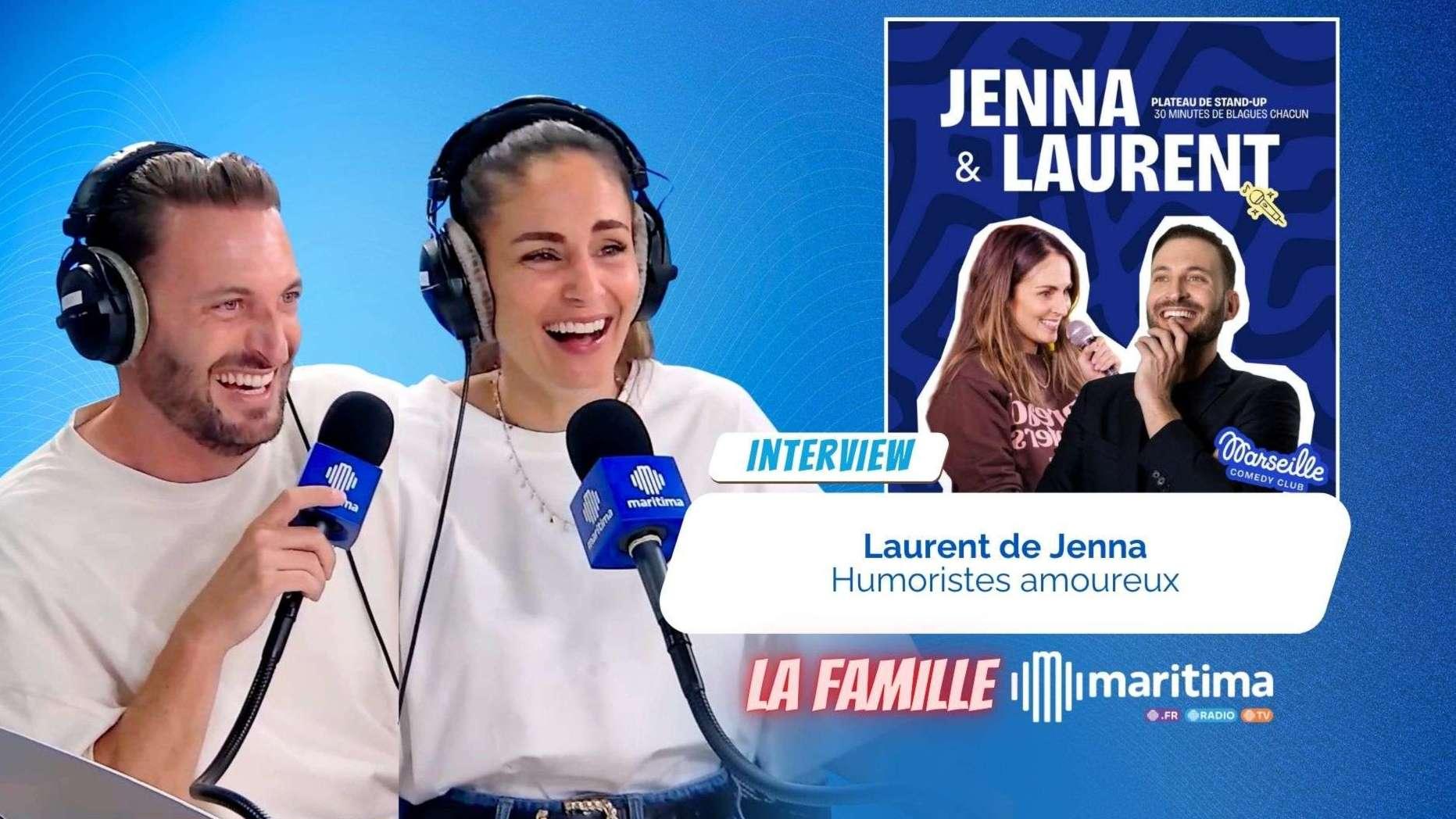 Duo d’amour, duo d’humour : Laurent et Jenna, de M6 au stand-up marseilla