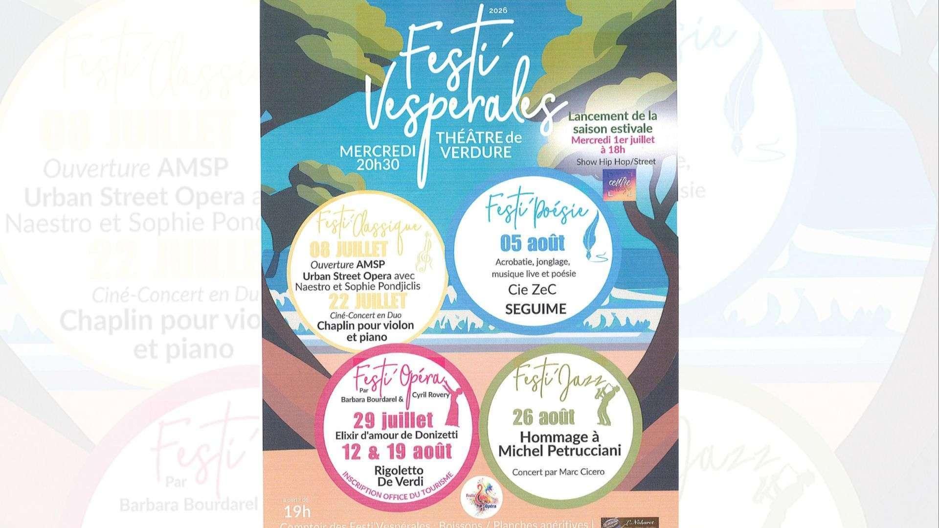 "De l'opéra urbain et des cigales" : les Festiv’Vespérales lancent un été magique à Sausset-les-Pins
