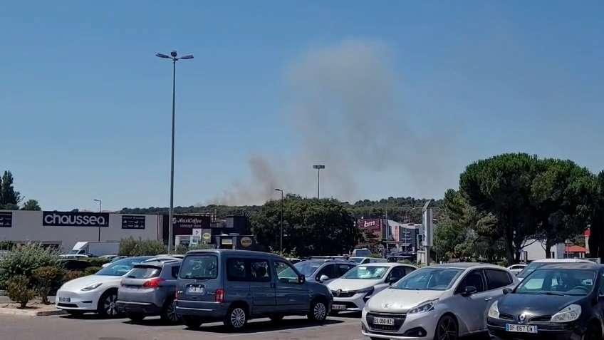 Feu de broussailles aux Pennes-Mirabeau : intervention rapide des Pompiers13, un an après le grand incendie