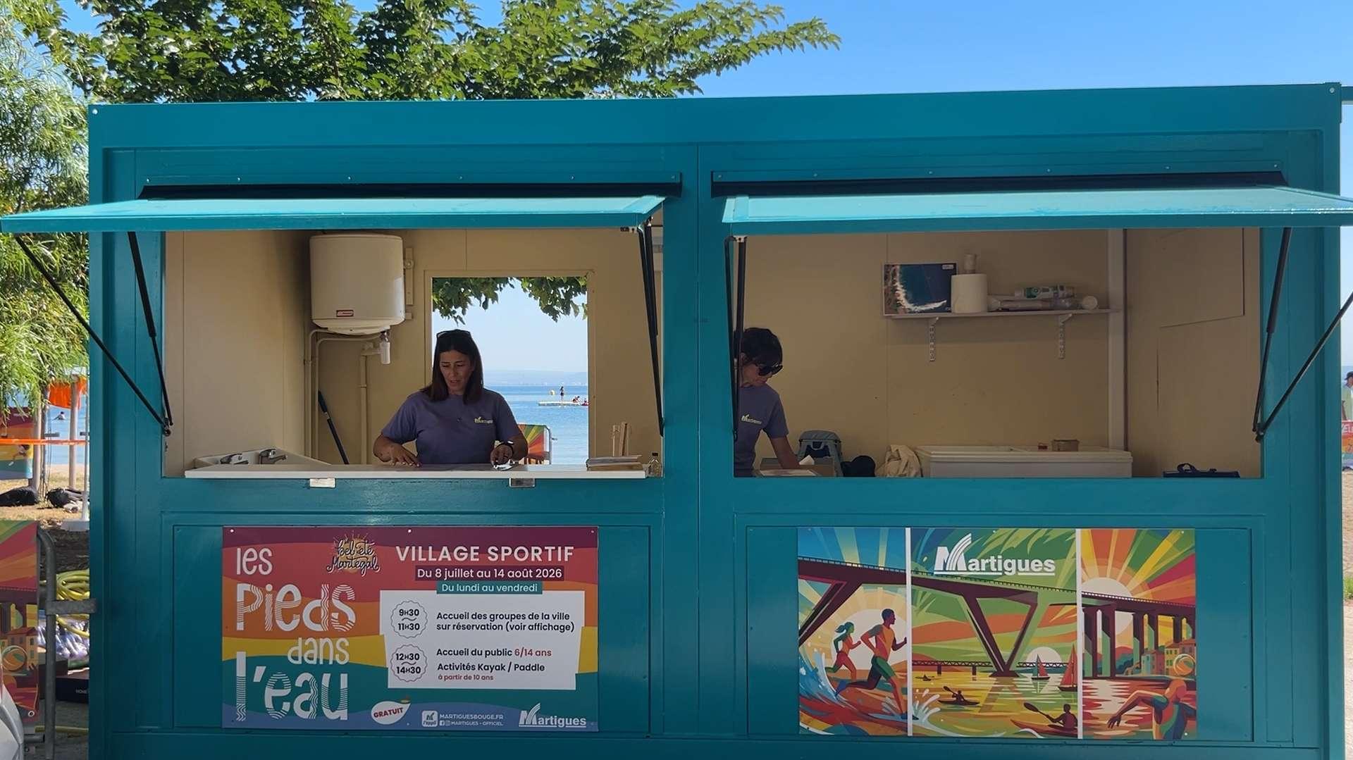 Martigues : le Village Sportif de Ferrières, l’allié fraîcheur pour faire du sport sous la canicule