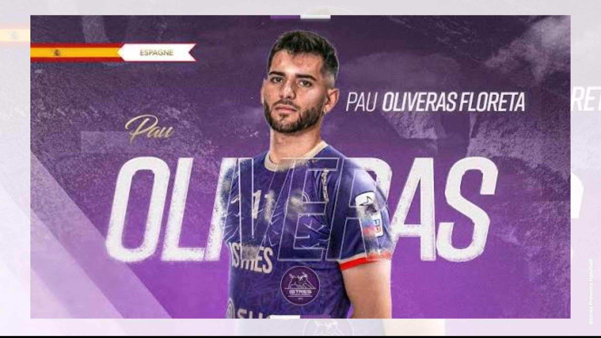 Handball : Istres recrute l'Espagnol Pau Oliveras dans un échange avec Benfica