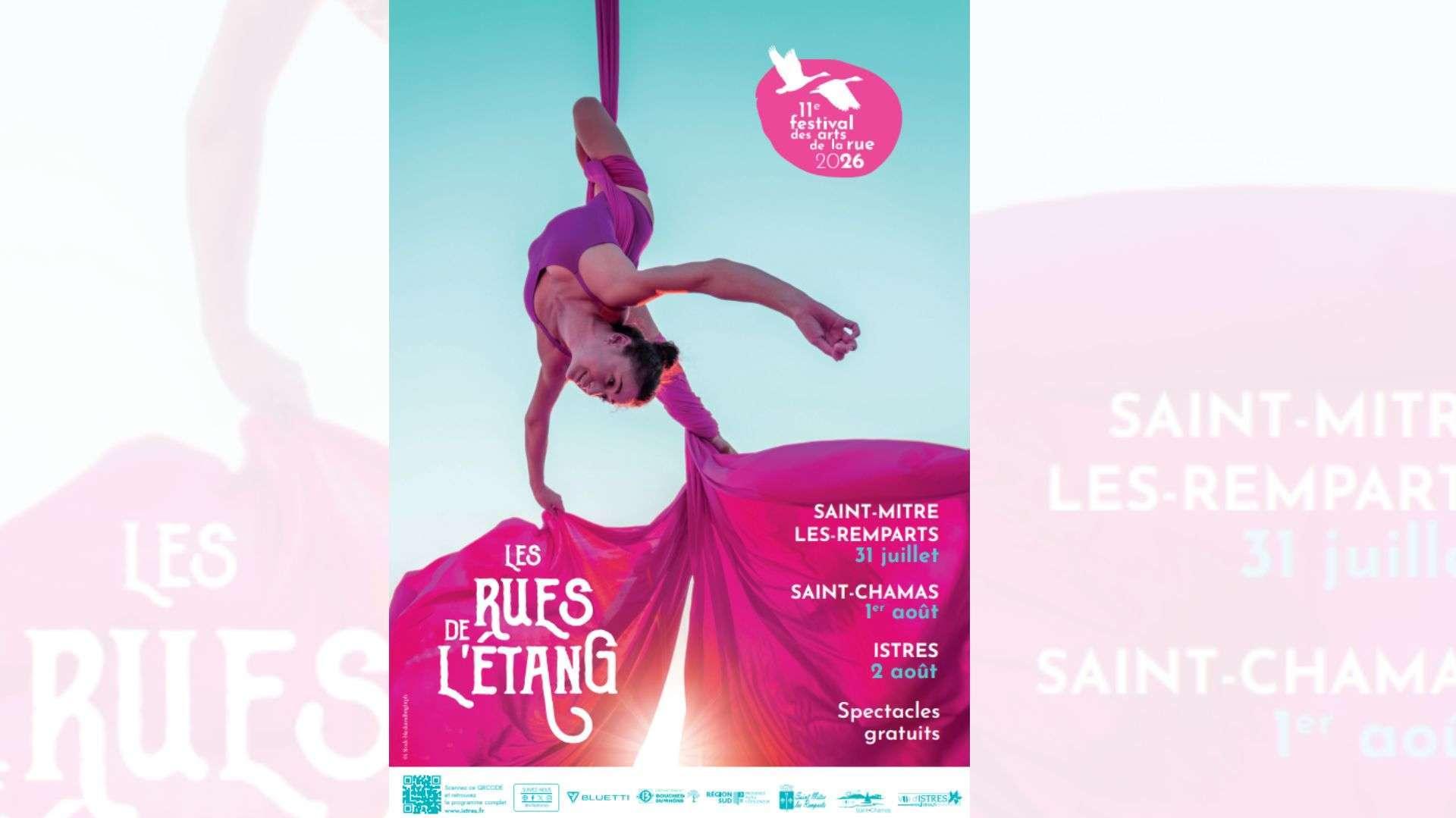 Festival Les Rues de l'Étang : Spectacles gratuits et magie de rue au bord de l'étang de Berre