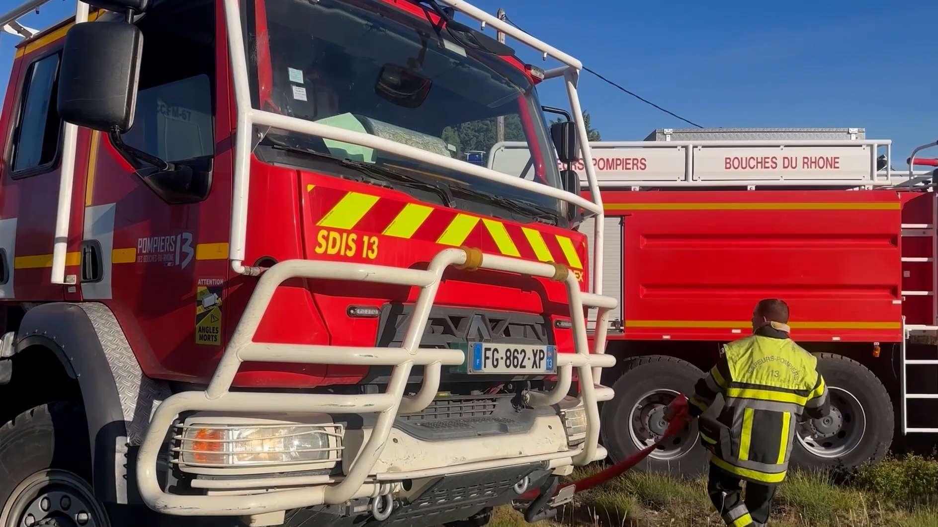 Un départ de feu et des perturbations sur la N113 entre Saint-Martin-de-Crau et Arles