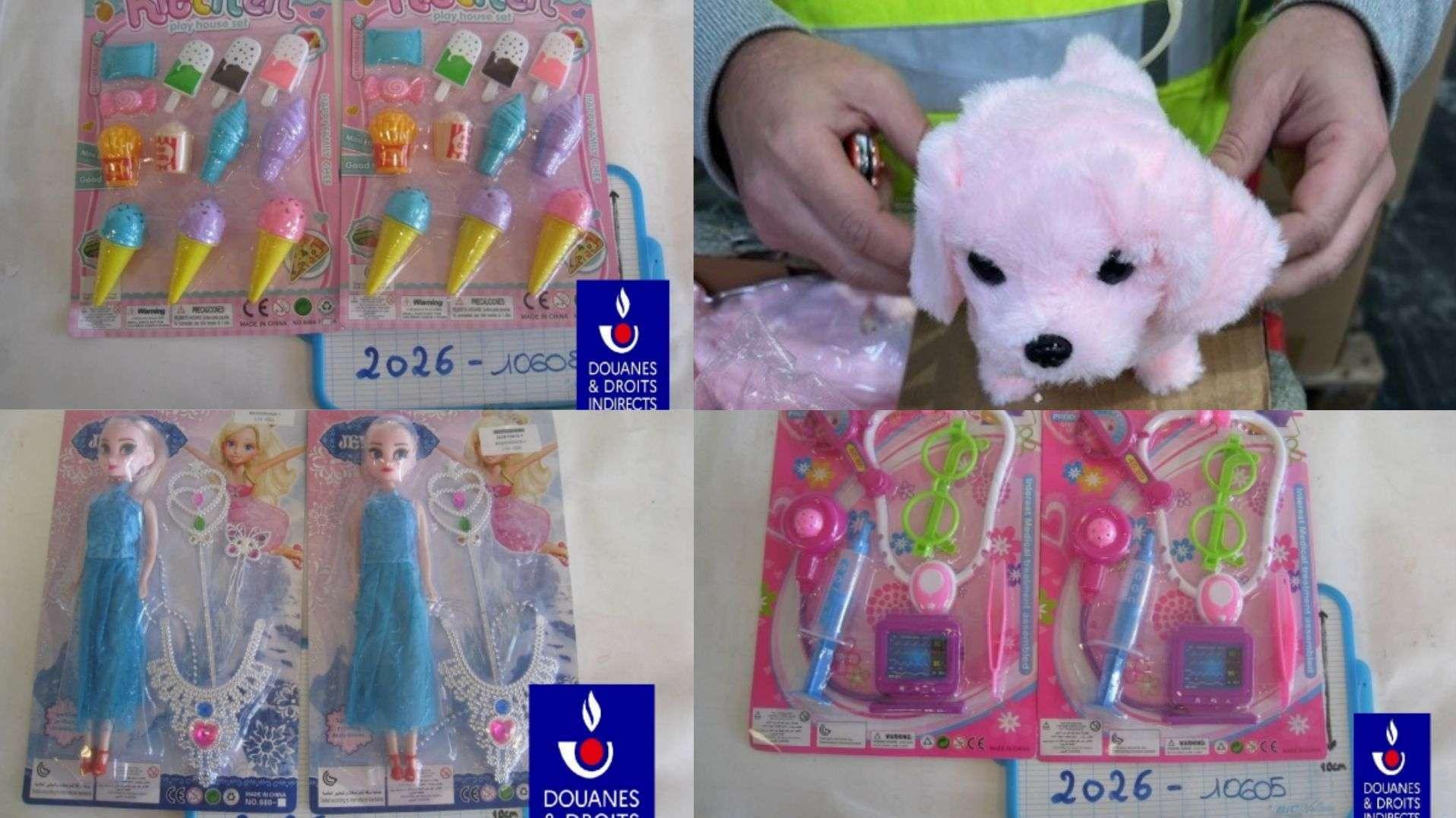 Fos-Port Saint-Louis : plus de 51 000 jouets, peluches et bijoux fantaisie dangereux saisis par les douanes