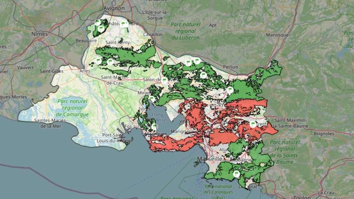 Risque incendie "très sévère" : 7 massifs des Bouches-du-Rhône fermés ce mercredi, dont la Côte Bleue