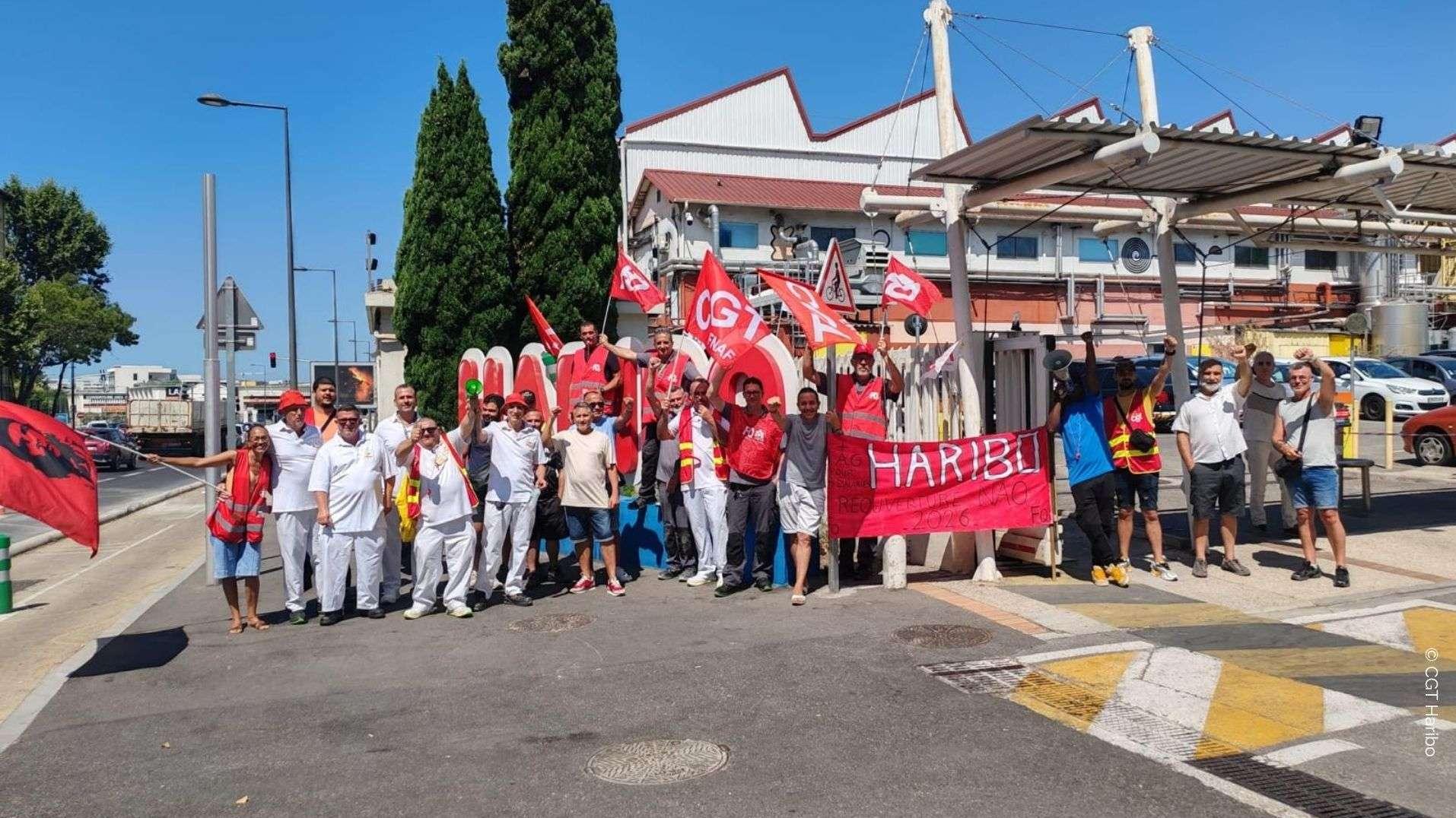 Haribo Marseille : « Pas de ronds, pas de bonbons », la colère s’enracine après 6 semaines de grève