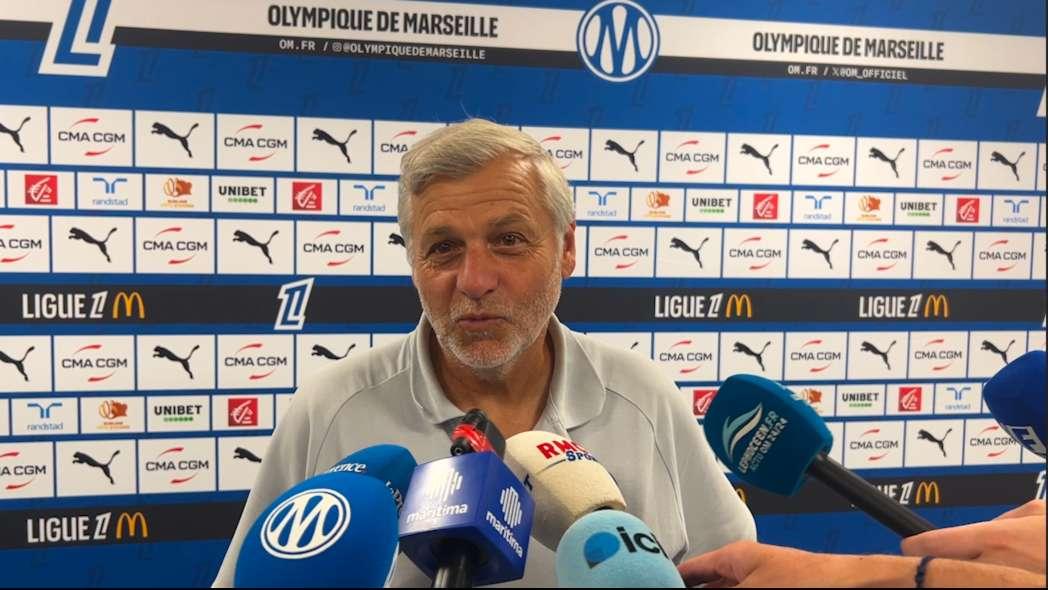 OM-BILBAO : Bruno Génésio "Dans le contenu, j'ai vu beaucoup de choses intéressantes."