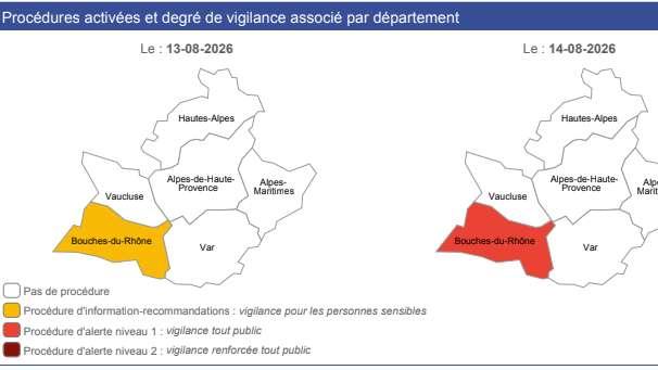 Pollution à l'ozone dans le 13 : le niveau 1 d'alerte déclenché ce vendredi dans les Bouches-du-Rhône