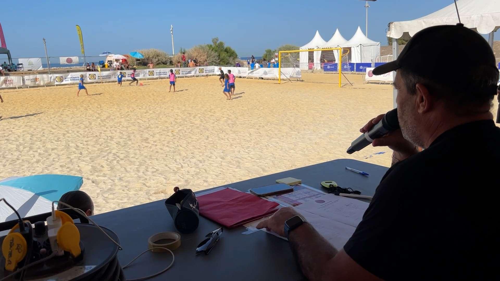 Beach Soccer Week à Marseille : jouer au foot à la plage malgré la canicule