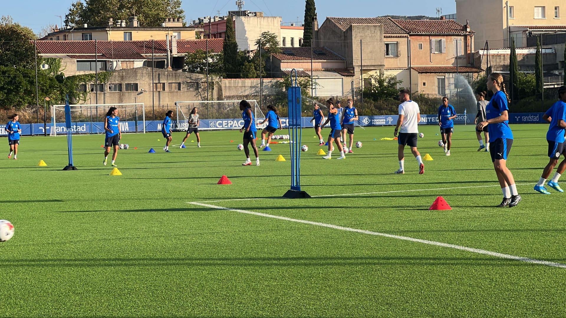 Football féminin : coup d'envoi du Challenge Espoirs avec Fleury - OM