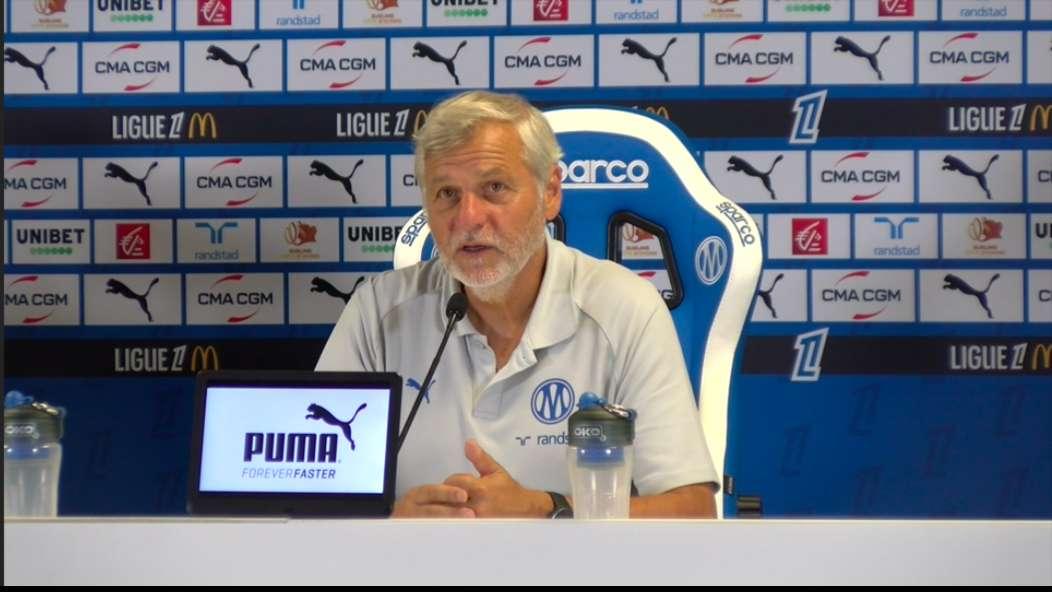 OM-ATLETICO : Bruno Genesio "Globalement, je suis satisfait de ce que je vois de mon équipe"