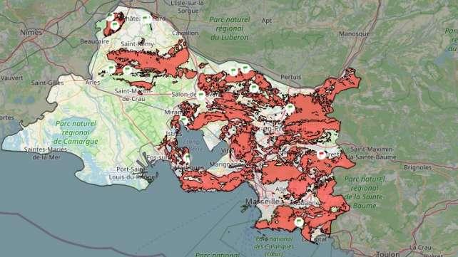Risque d'incendie très sévère : les 25 massifs des Bouches-du-Rhône strictement interdits ce lundi 17 août