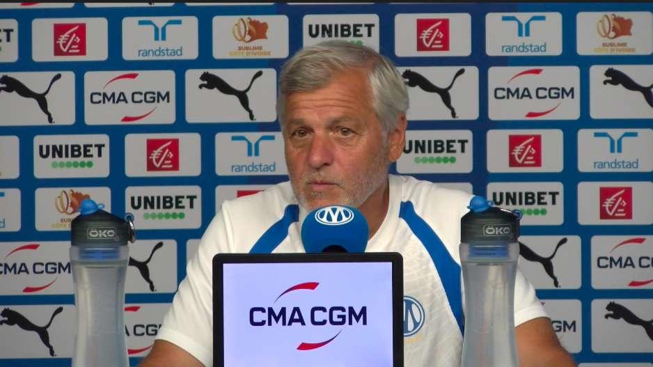 OM-Strasbourg : Genesio "La construction du groupe est essentielle pour réaliser une bonne saison"