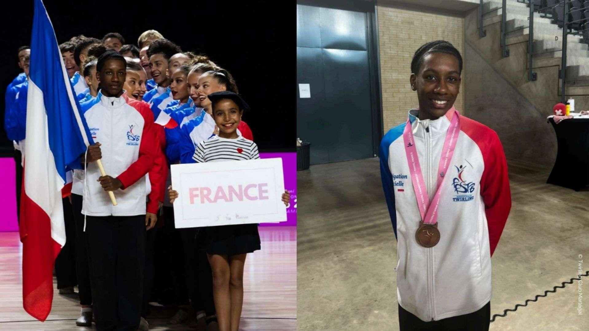 Martigues : « Une immense fierté », Florian Fortuné sur le troisième marche du podium mondial de twirling bâton
