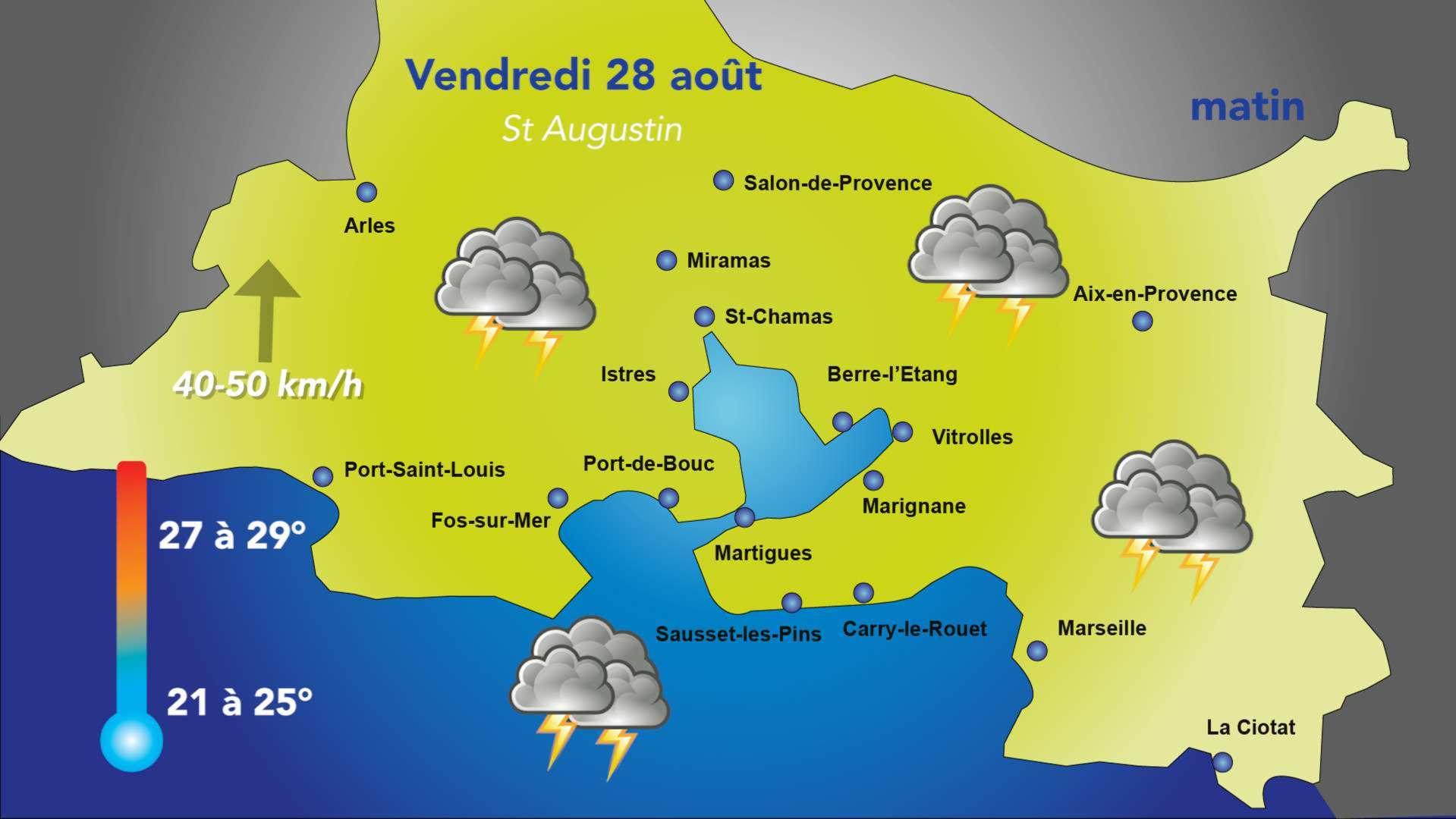 Météo : un vendredi 28 août instable