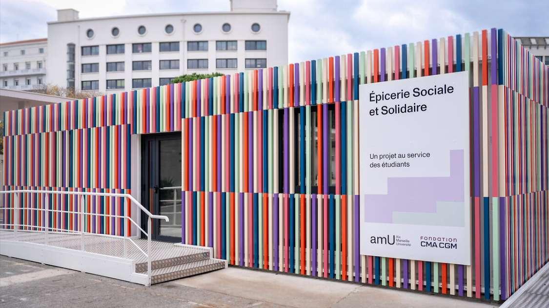 Précarité étudiante : la Fondation CMA CGM et Aix Marseille Université lancent un plan national d'épiceries solidaires