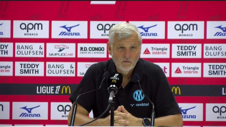 Monaco - OM : Bruno Genesio pessimiste au sujet d'éventuelles recrues après la défaite face à Monaco