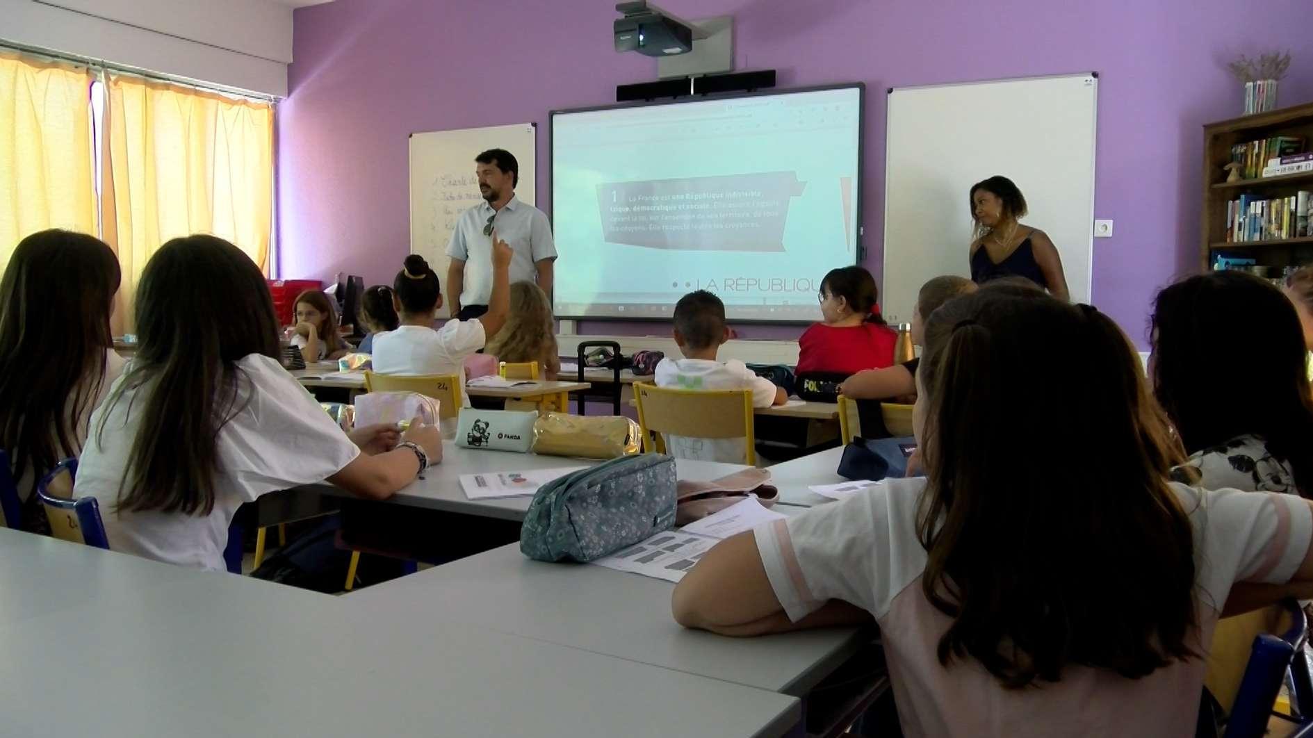 Rentrée scolaire à Vitrolles : un investissement d'un million d’euros pour rénover et rafraichir les écoles