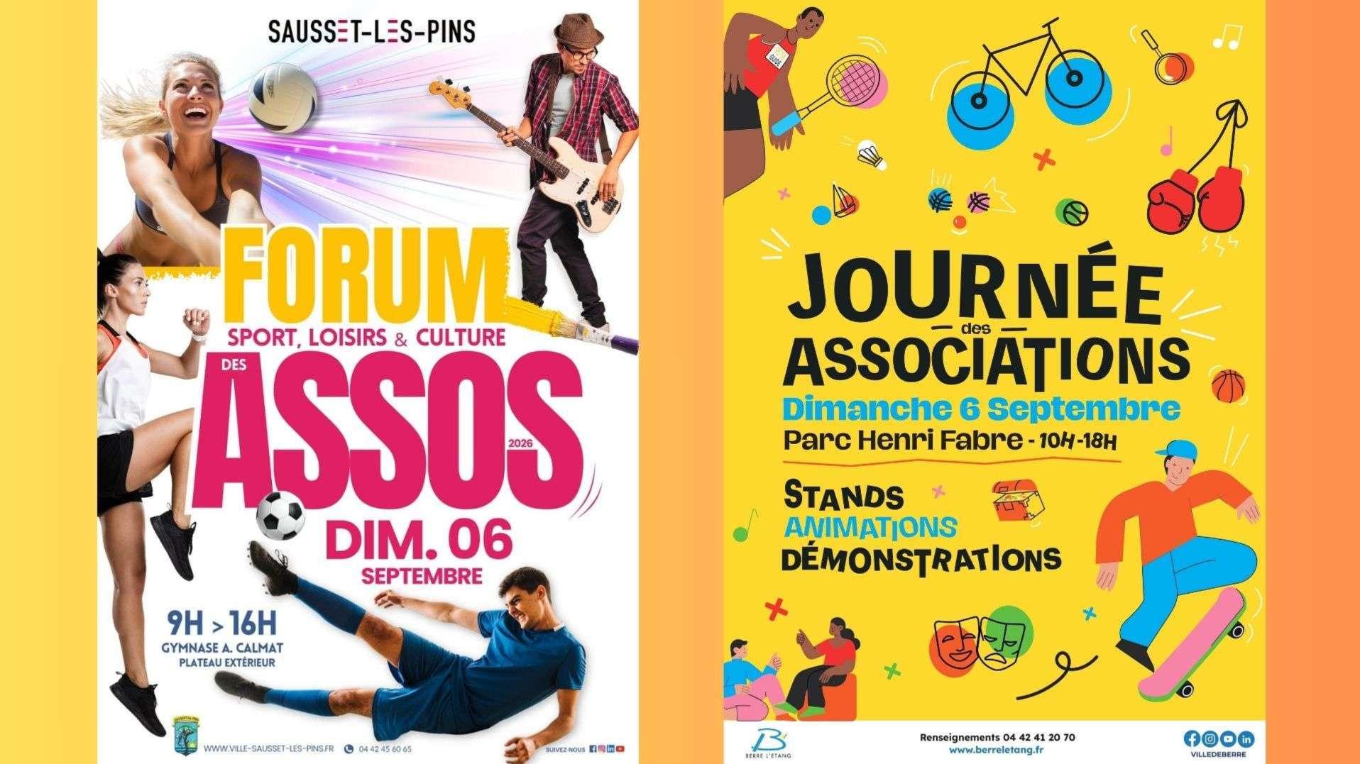 Sausset et Berre-l’Étang : le guide des forums des associations ce dimanche 6 septembre