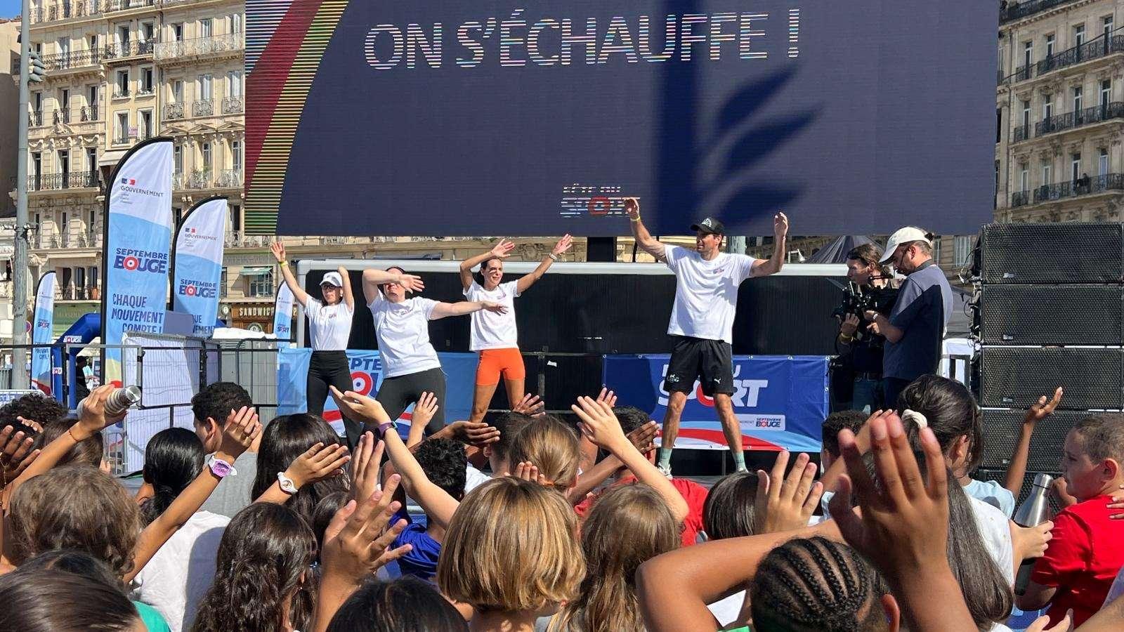 À Marseille, "chaque pas compte" : le Vieux-Port, capitale du Sport-Santé pour « Septembre Bouge »