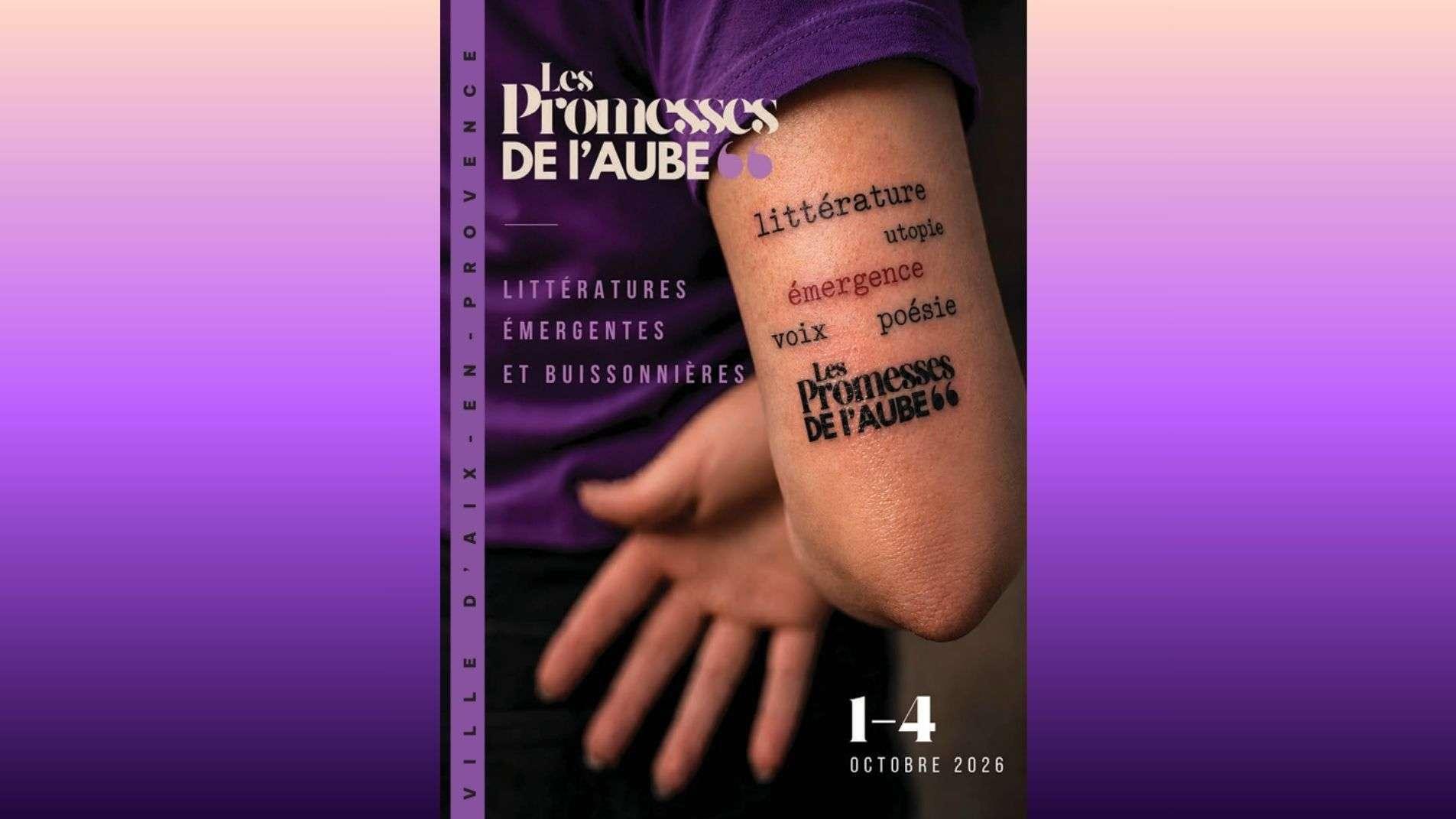 Littérature vivante et gratuite : le festival Les Promesses de l'aube revient à Aix du 1er au 4 octobre