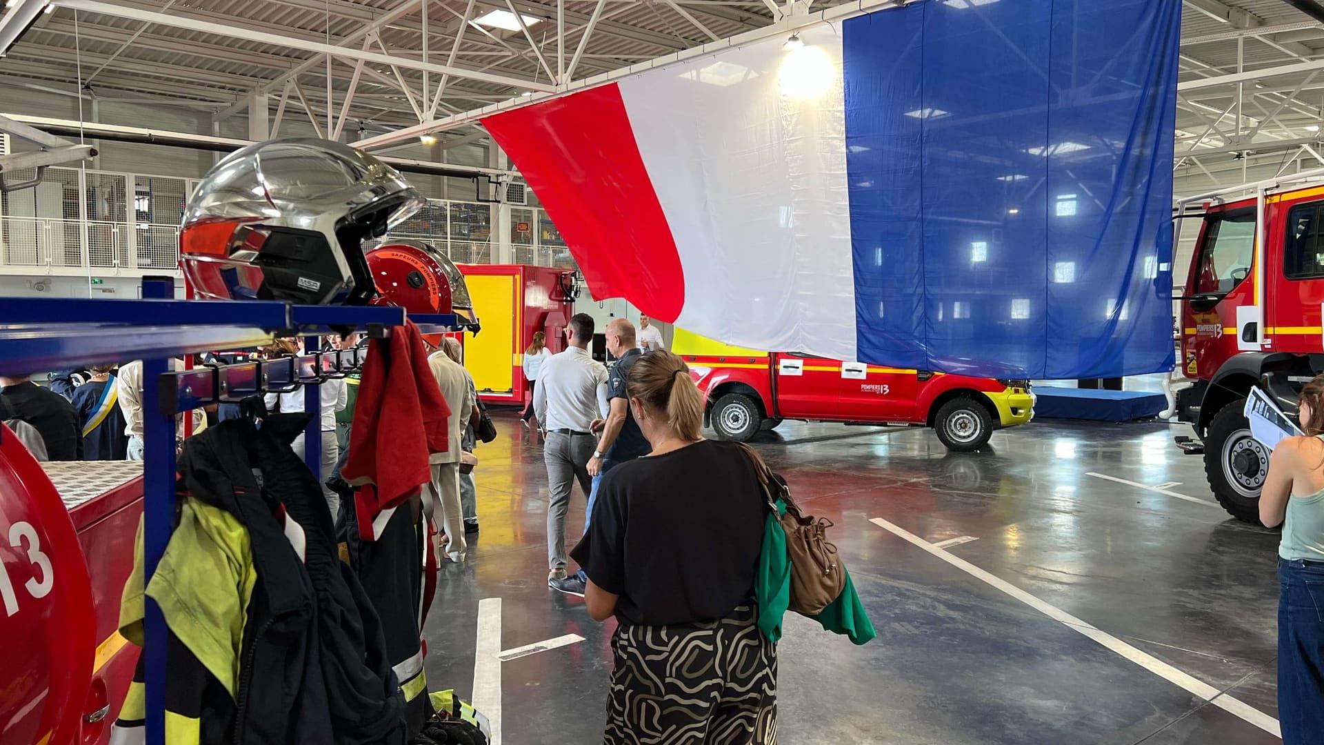 Inauguration de la caserne d'Istres et bilan des feux : « Frapper fort et vite », le mot d’ordre face au risque incendie
