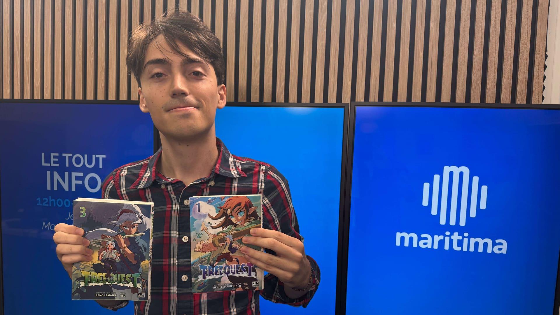 Manga : de la Côte Bleue au Japon, l’incroyable ascension de Néo, le dessinateur de "Free Quest" sur Maritima